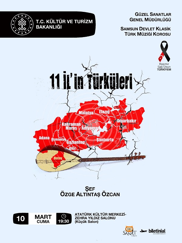 11 İl'in Türküleri  Samsun Devlet Klasik Türk Müziği Korosu