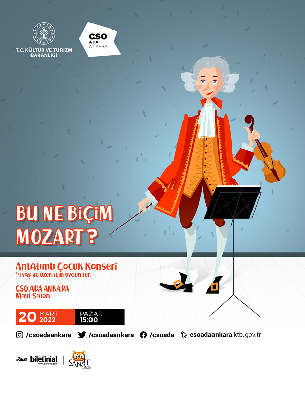 Bu Ne Biçim Mozart ?  Anlatımlı Çocuk Konseri