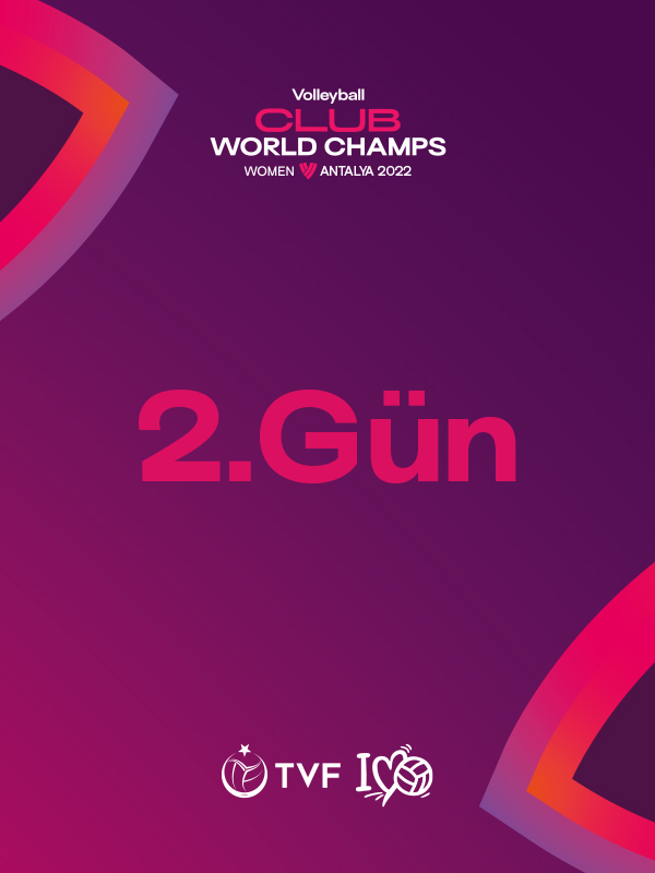 2022 FIVB Kadınlar Dünya Kulüpler Şampiyonası 2. Gün