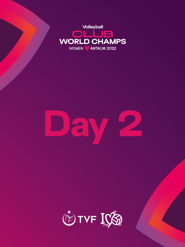 2022 FIVB Women's Club World Championship Day 2