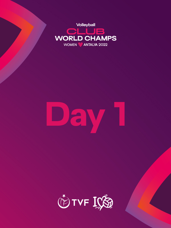 2022 FIVB Women's Club World Championship Day 1
