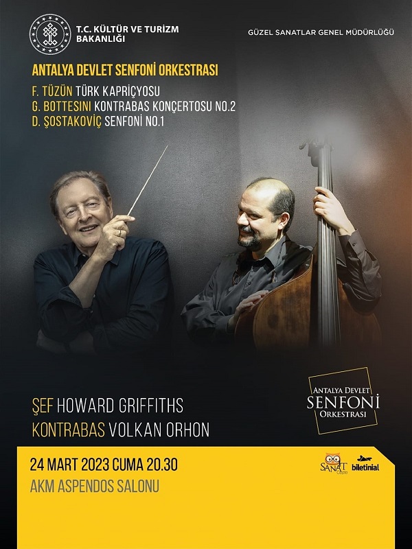 24 Mart Konseri - Antalya Devlet Senfoni Orkestrası