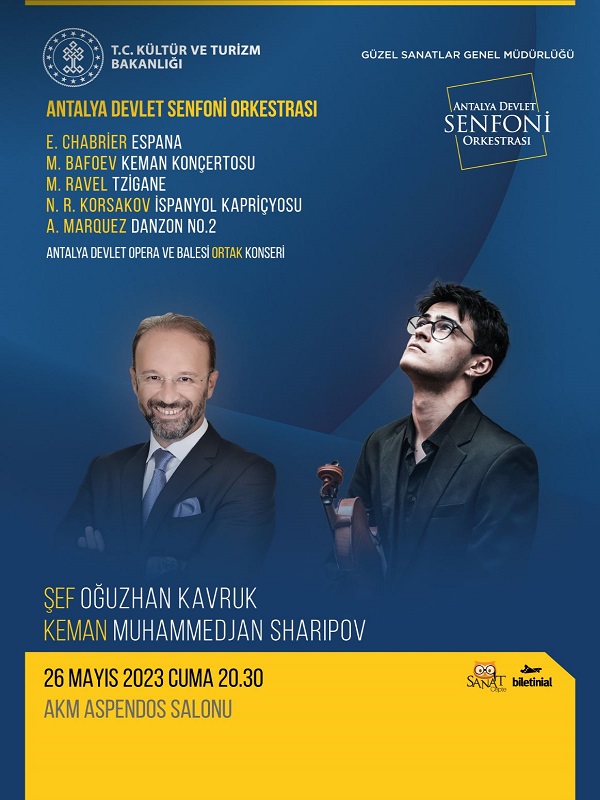 26 Mayıs Konseri - Antalya Devlet Senfoni Orkestrası