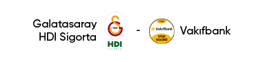 Galatasaray HDI Sigorta  - Vakıfbank (K)