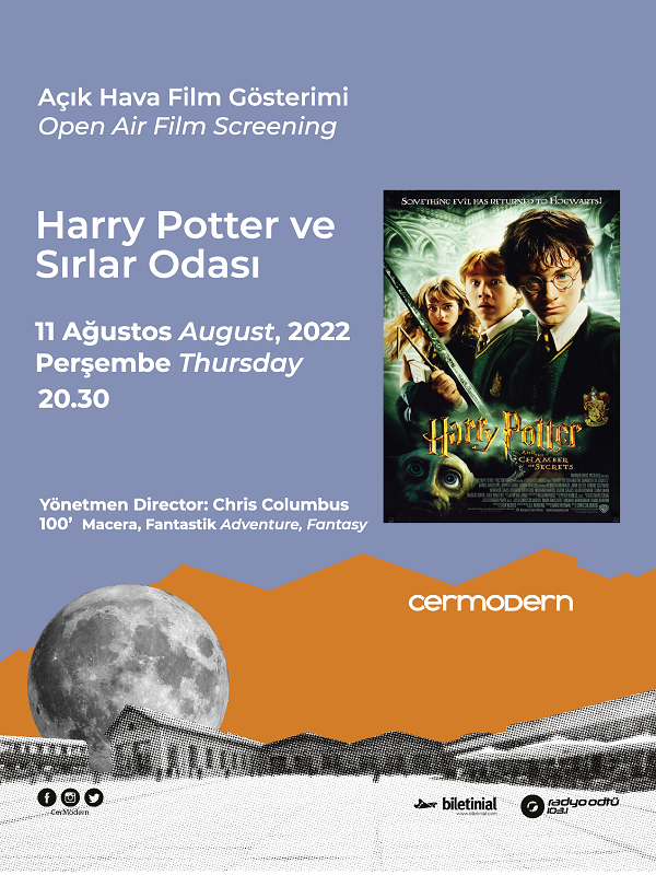 Açık Hava Film Gösterimi:  Harry Potter ve Sırlar Odası