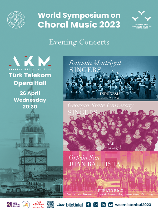Evening Concerts - Batavia Madrigal Singers - Georgia State University - Orfeon San Juan Bautista