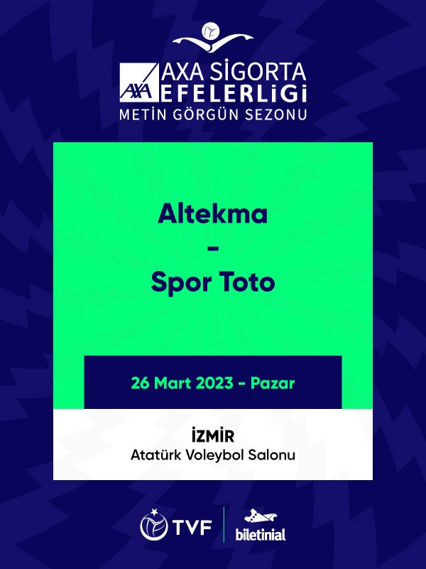 Altekma - Spor Toto (E)