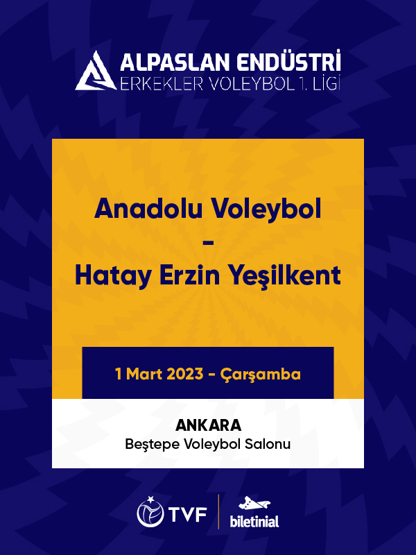 Anadolu Voleybol - Hatay Erzin Yeşilkent (E)