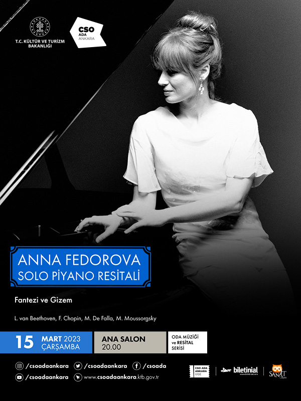 Anna Fedorova Solo Piyano Resitali  - Fantezi ve Gizem