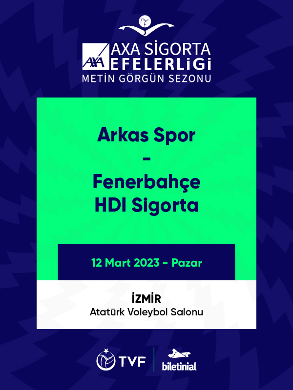 Arkas Spor - Fenerbahçe HDI Sigorta (E)-