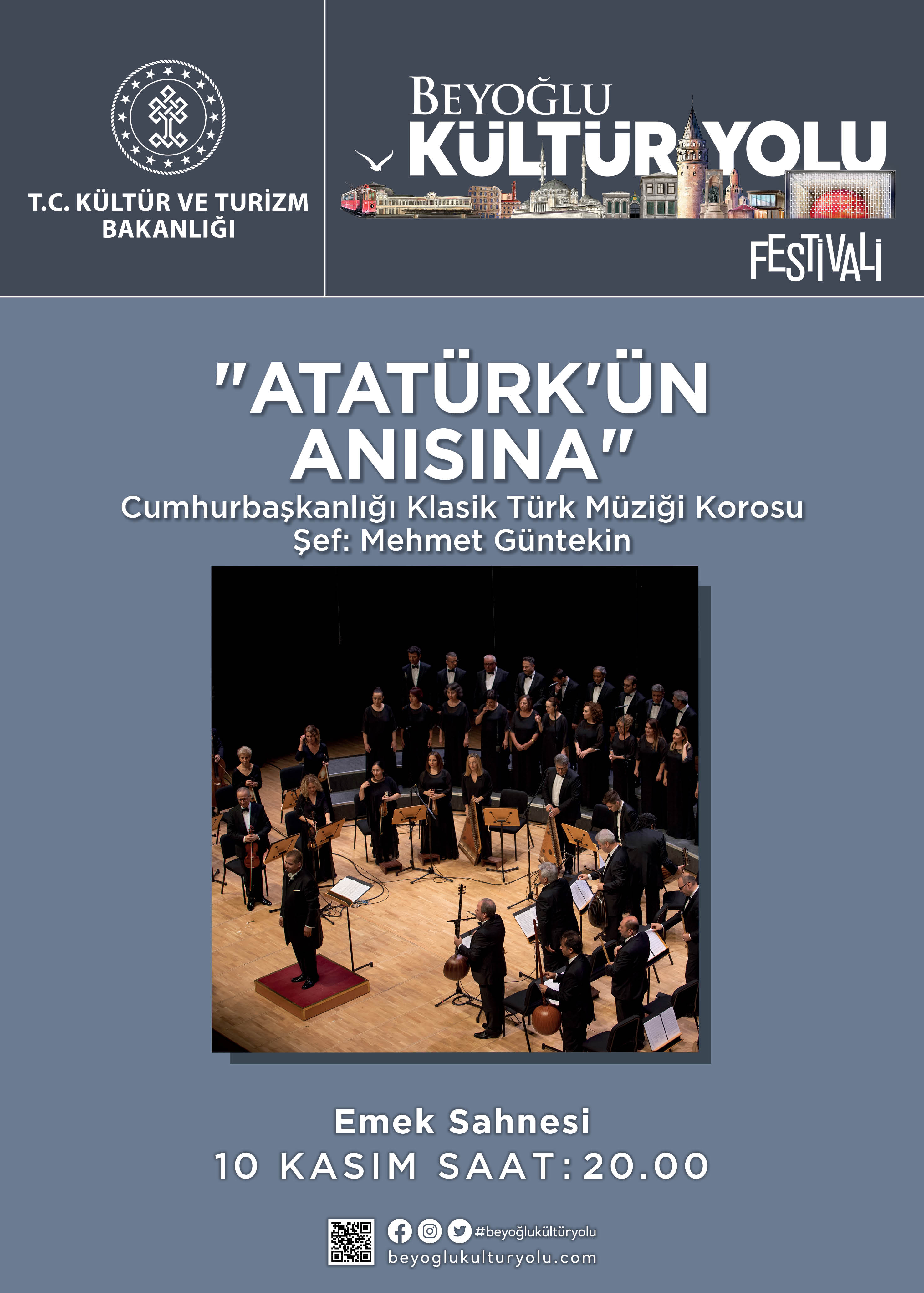 Atatürk'ün Anısına - Cumhurbaşkanlığı Klasik Türk Müziği Korosu