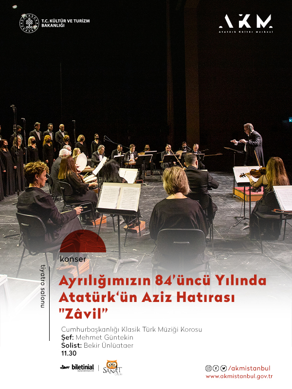 Atatürk'ün Aziz Hatırasına ''Zâvil'' - Cumhurbaşkanlığı Klasik Türk Müziği Korosu
