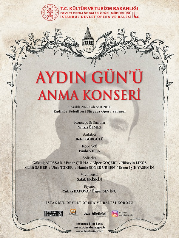 Aydın Gün'ü Anma Konseri - İstanbul DOB
