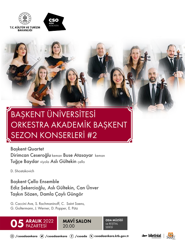 Başkent Üniversitesi Orkestra Akademik Başkent Sezon Konserleri #2