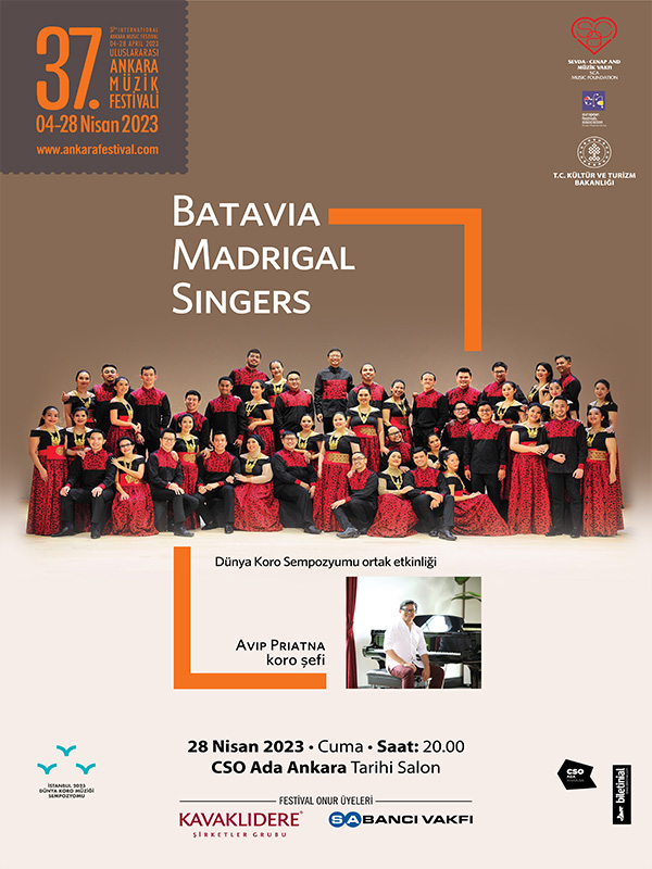 37.Uluslararası Ankara Müzik Festivali – Batavia Madrigal Singers Korosu