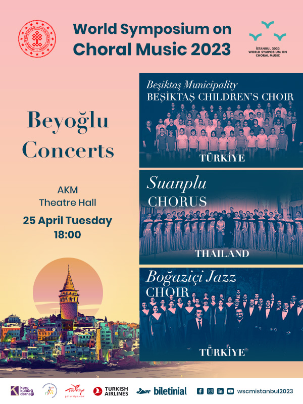 Beyoğlu Konserleri- Beşiktaş Belediyesi Beşiktaş Çocuk Korosu - Suanplu Chorus - Boğaziçi Jazz Choir