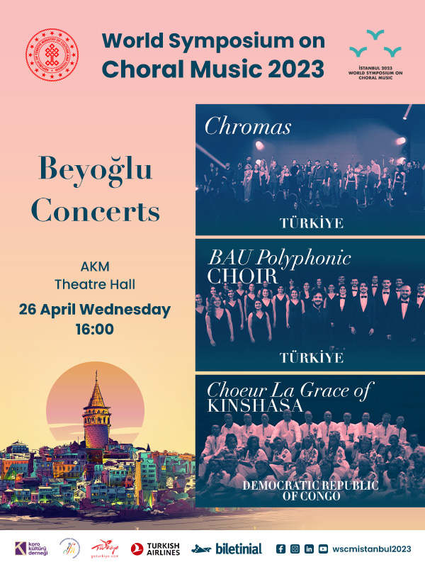 Beyoğlu Konserleri -Choeur La Grace of Kinshasa -BAU Polifonik Koro -Chromas