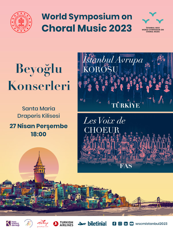 Beyoğlu Konserleri - Les Voix du Choeur - İstanbul Avrupa Korosu