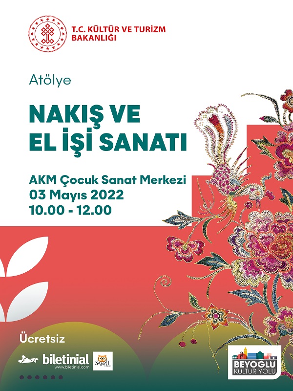 Beyoğlu Kültür Yolu Festivali - Nakış ve Elişi Atölyesi