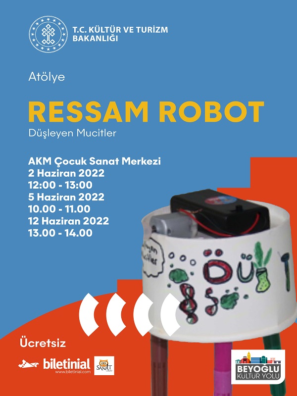 Beyoğlu Kültür Yolu Festivali - Ressam Robot