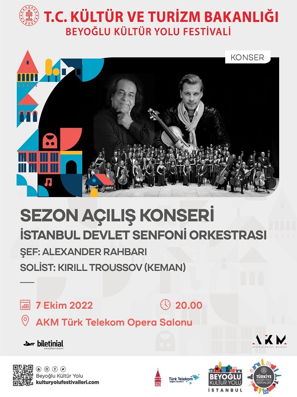 Beyoğlu Kültür Yolu Festivali - Sezon Açılış Konseri İDSO