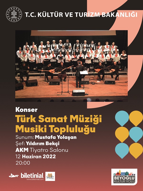 Beyoğlu Kültür Yolu Festivali - Türk Sanat Müziği Musiki Topluluğu