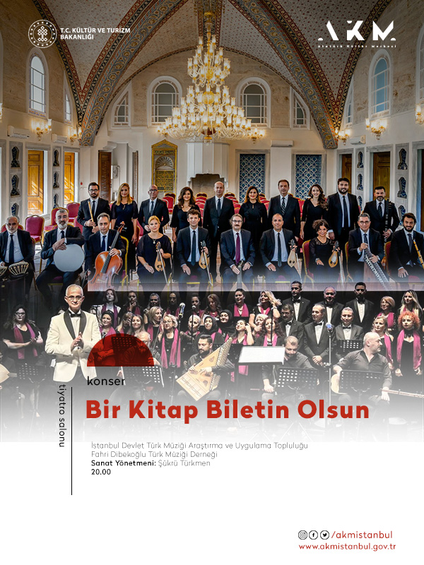 Bir Kitap Biletin Olsun - İstanbul Devlet Türk Müziği Araştırma ve Uygulama Topluluğu