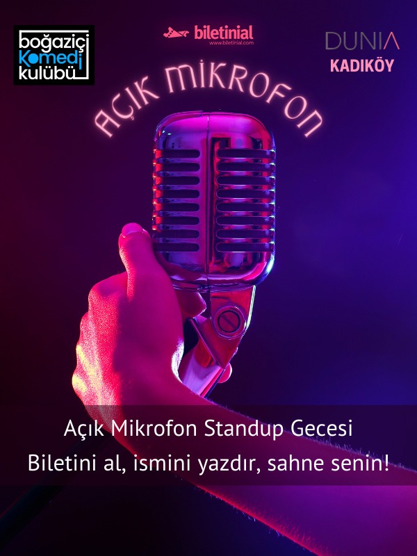 Boğaziçi Komedi Kulübü: Kadıköy Açık Mikrofon Standup