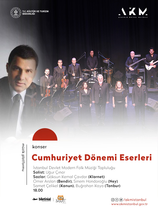 Cumhuriyet Dönemi Eserleri - İstanbul Devlet Modern Folk Müziği Topluluğu