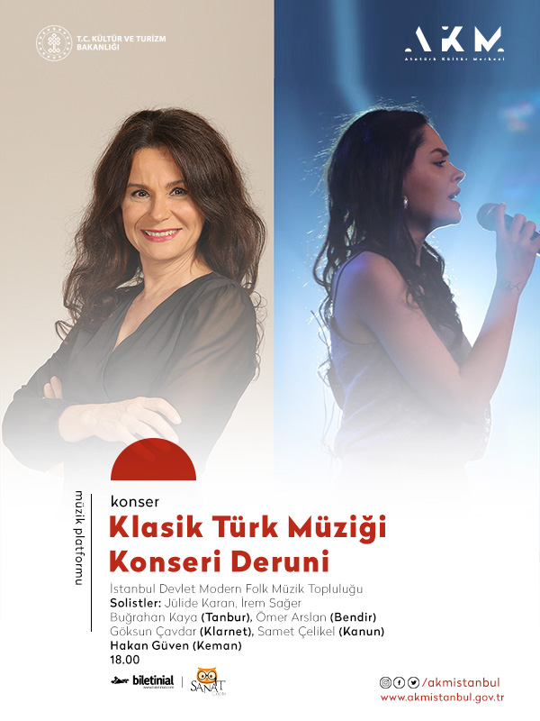 Klasik Türk Müziği Konseri “Deruni” - İstanbul Devlet Modern Folk Müziği Topluluğu