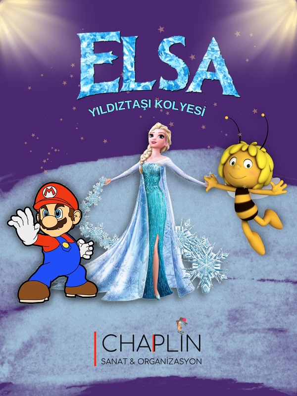 Elsa Yıldıztaşı Kolyesi
