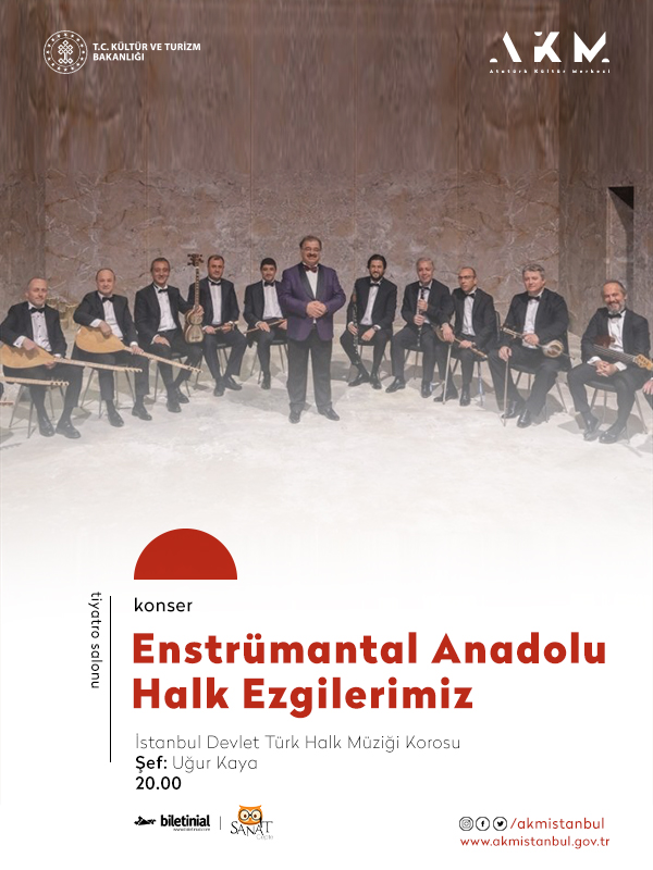 Enstrümantal Anadolu Halk Ezgilerimiz - İstanbul Devlet Türk Halk Müziği Korosu