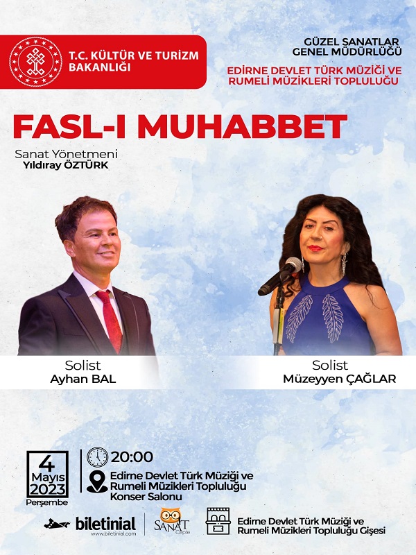 Fasl-ı  Muhabbet - Edirne Devlet Türk Müziği ve Rumeli Müzikleri Topluluğu