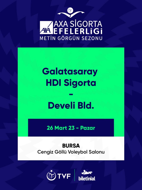 Galatasaray HDI Sigorta - Develi Bld. (E)