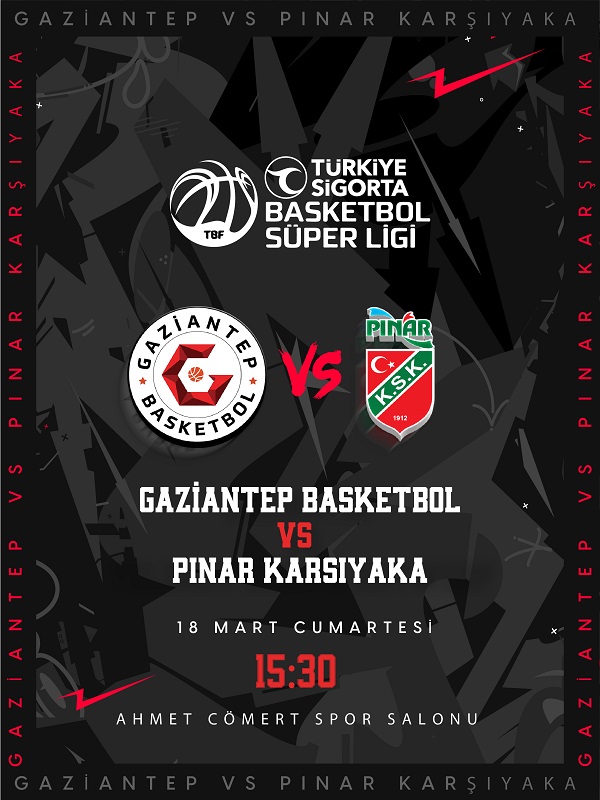 Gaziantep Basketbol - Pınar Karşıyaka
