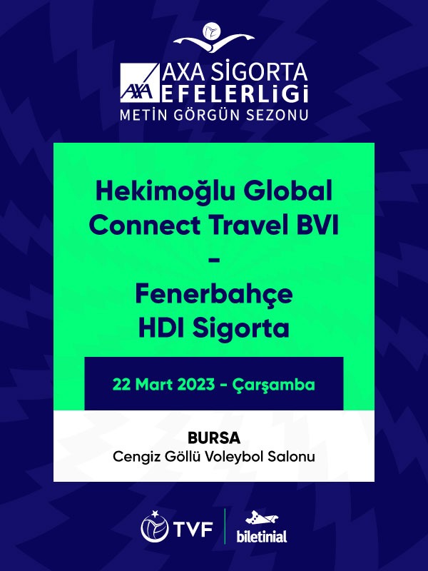 Hekimoğlu Global Connect Travel BVİ - Fenerbahçe HDI Sigorta (E)