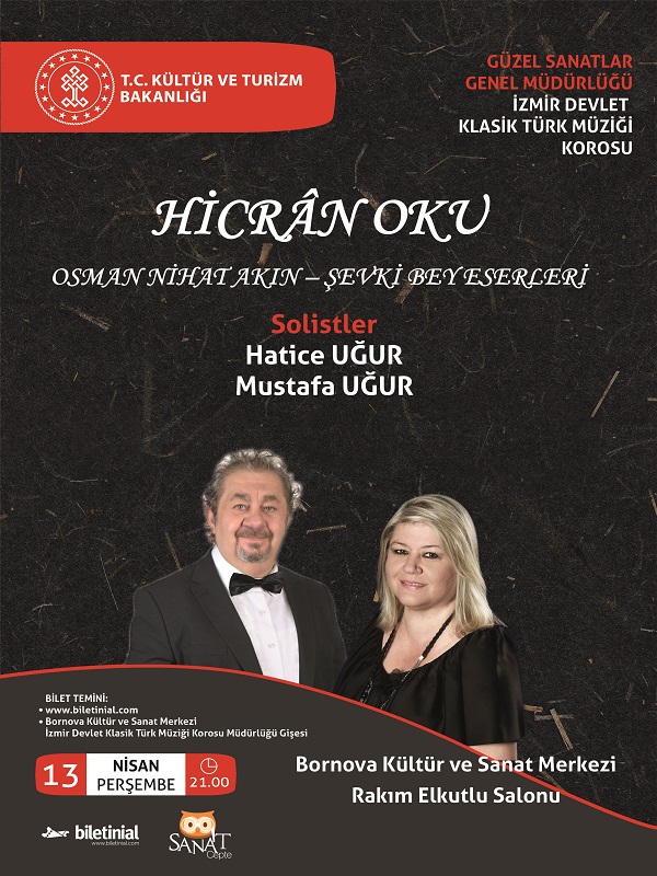 Hicran Oku İsimli Konser - İzmir Devlet Klasik Türk Müziği Korosu