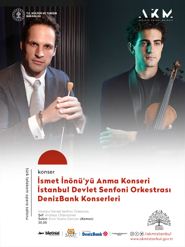 İsmet İnönü'yü Anma Konseri - İstanbul Devlet Senfoni Orkestrası Konserleri