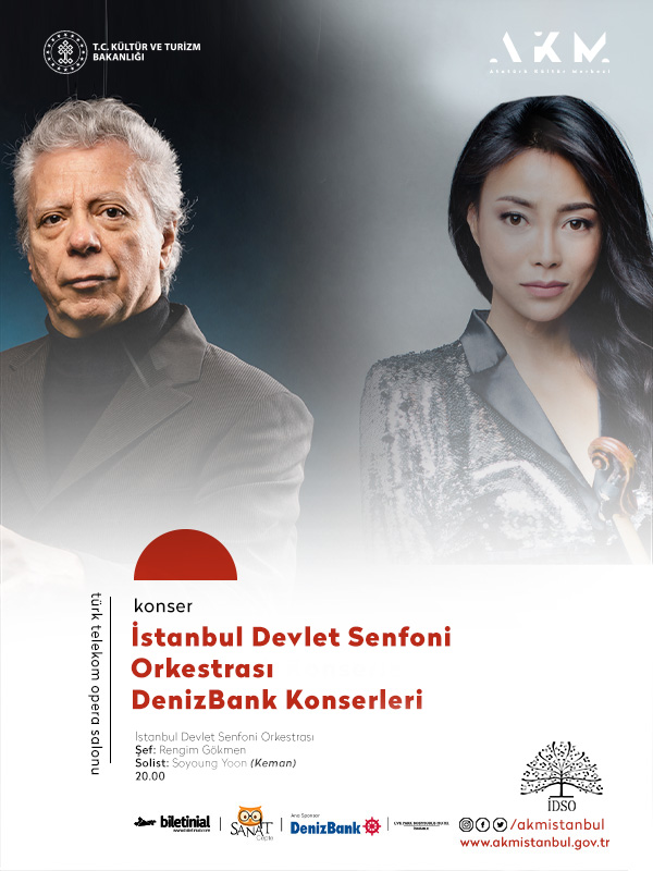 İstanbul Devlet Senfoni Orkestrası Denizbank Konserleri (13 Ocak)