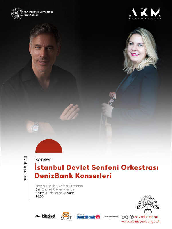 İstanbul Devlet Senfoni Orkestrası Denizbank Konserleri (1 Aralık)