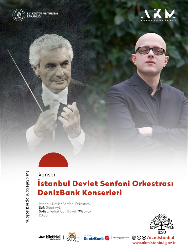İstanbul Devlet Senfoni Orkestrası Denizbank Konserleri  (20 Ocak)