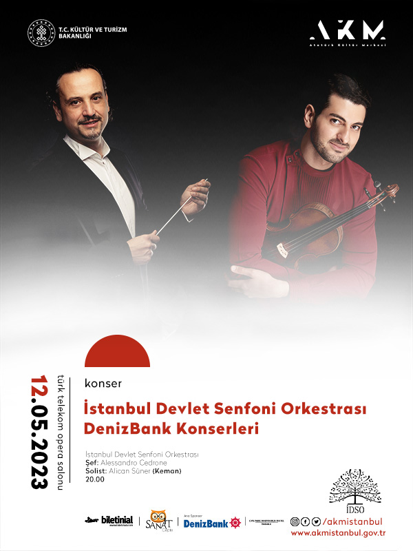 İstanbul Devlet Senfoni Orkestrası Denizbank Konserleri(12 Mayıs)