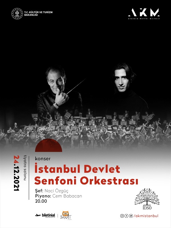 İstanbul Devlet Senfoni Orkestrası Konseri 24 Aralık