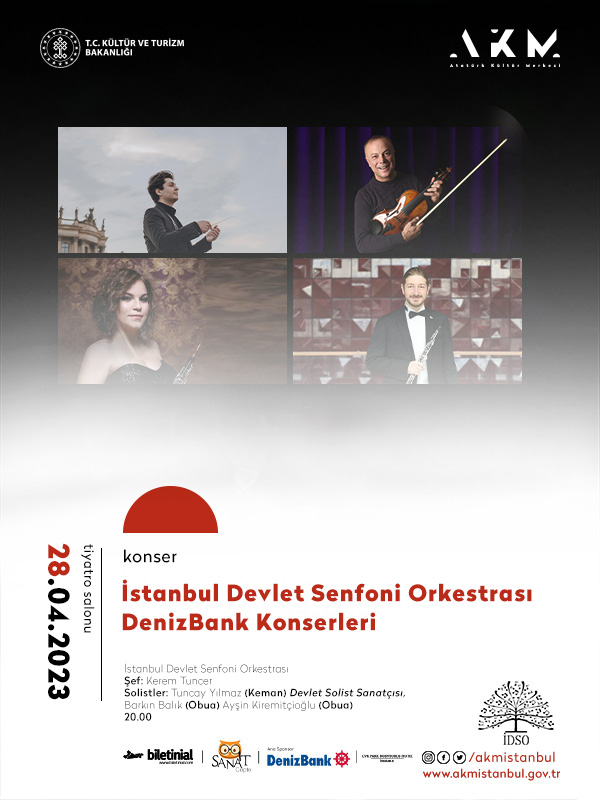 İstanbul Devlet Senfoni Orkestrası Denizbank Konserleri (28 Nisan)