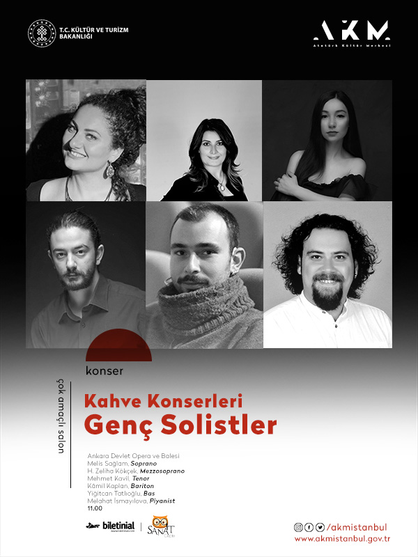 Kahve Konserleri Genç Solistler - Ankara Devlet Opera ve Balesi