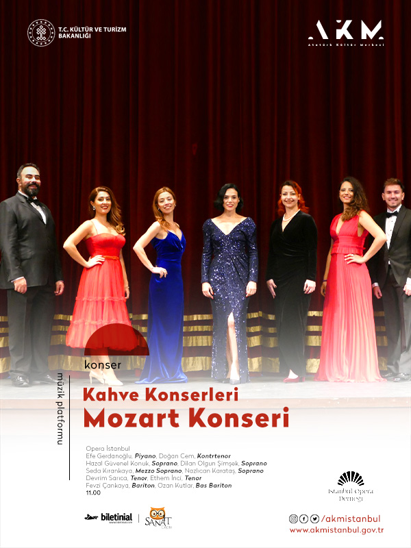 Kahve Konserleri - Mozart Konseri - Opera İstanbul