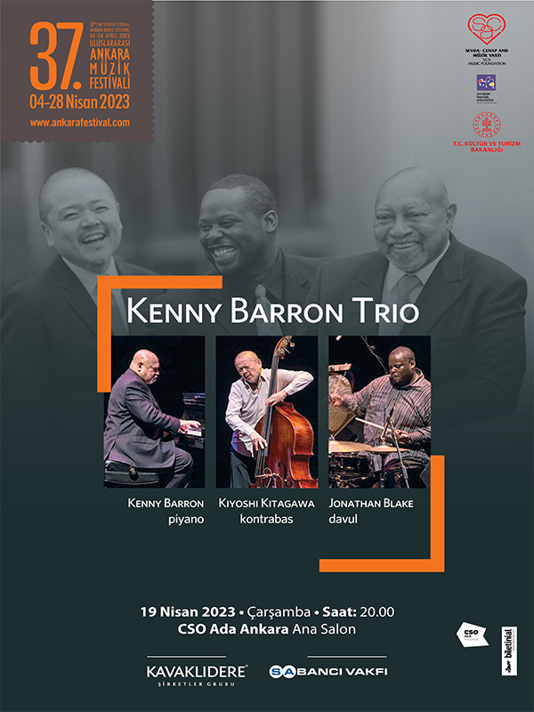 37.Uluslararası Ankara Müzik  Festivali - Kenny Barron Trio