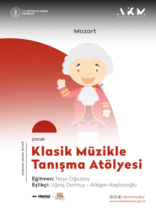 Klasik Müzikle Tanışma Atölyesi - Wolfgang Amadeus Mozart