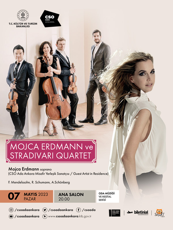 Mojca Erdmann ve Stradivari Quartet