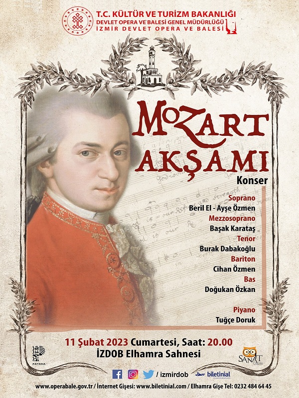 Mozart Akşamı - İzmir DOB